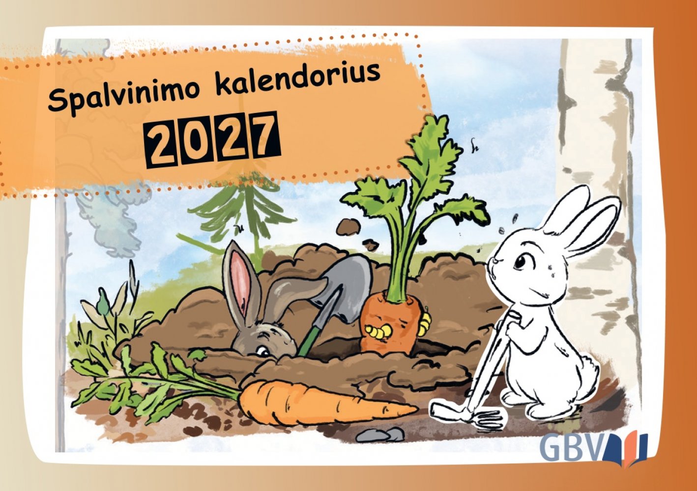 Ausmalkalender f�r Kinder: Mit Stift und Bibel - Litauisch