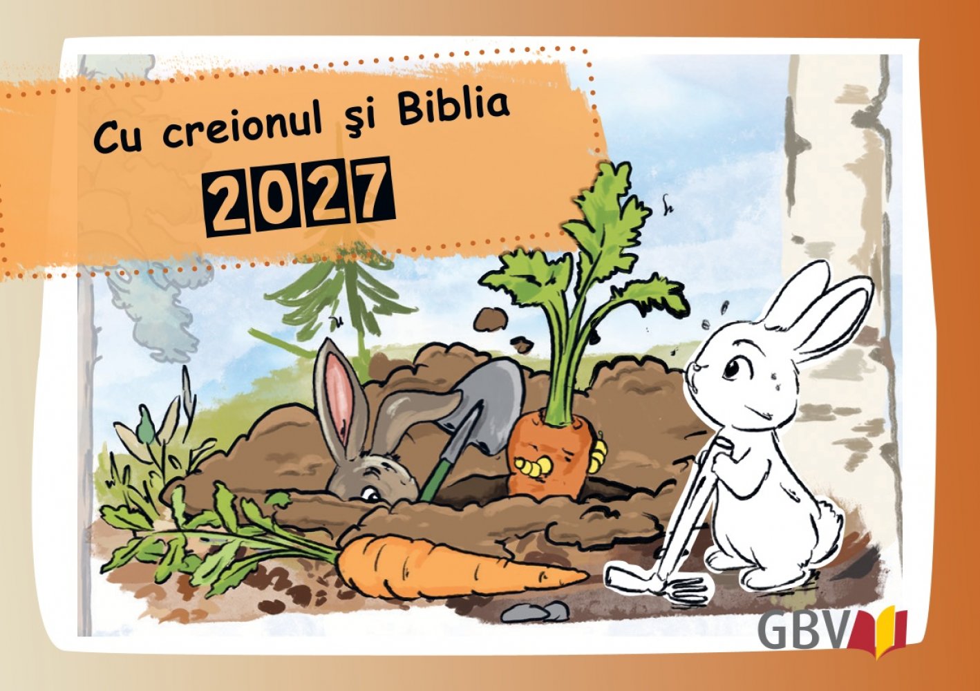 Ausmalkalender f�r Kinder: Mit Stift und Bibel - Rum�nisch