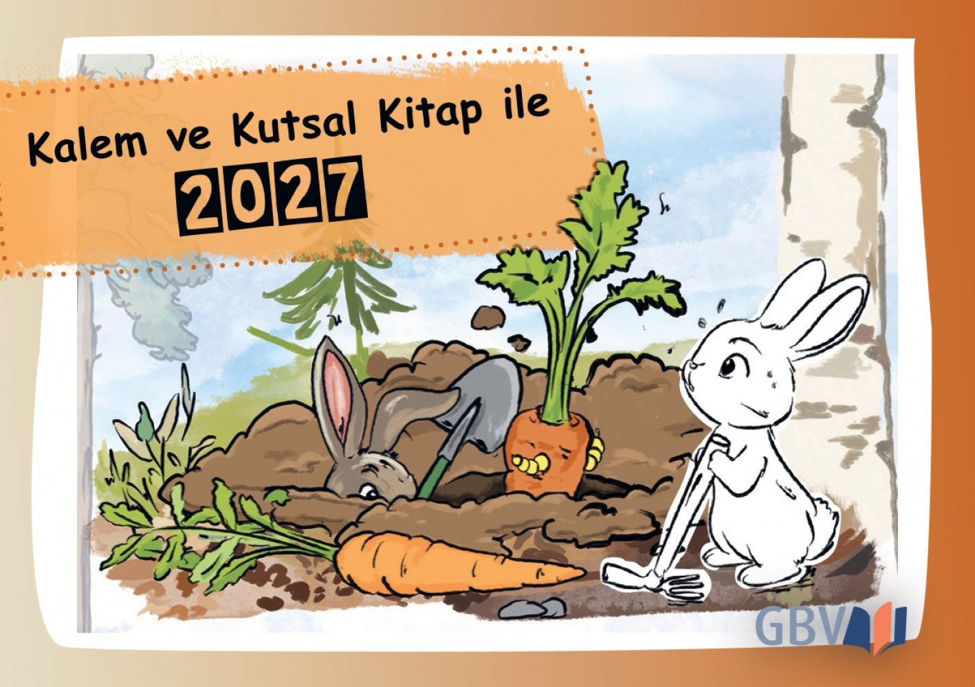 Ausmalkalender f�r Kinder: Mit Stift und Bibel - T�rkisch
