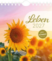 Monatskalender-LEBEN Spruchkartenkalender - Deutsch