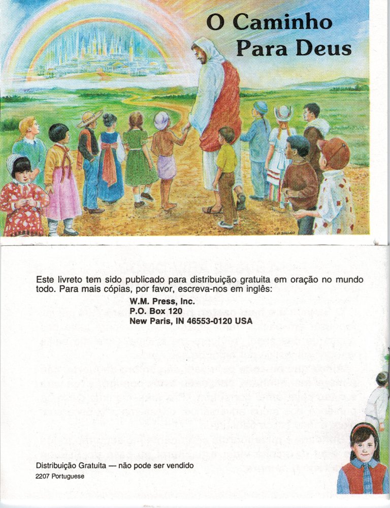 Der Weg zu Gott Kindertraktat - Portugiesisch