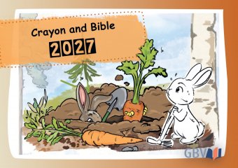 Ausmalkalender f�r Kinder: Mit Stift und Bibel - Englisch