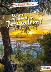 Das Oster-Poster - Was geschah in Jerusalem? - Englisch