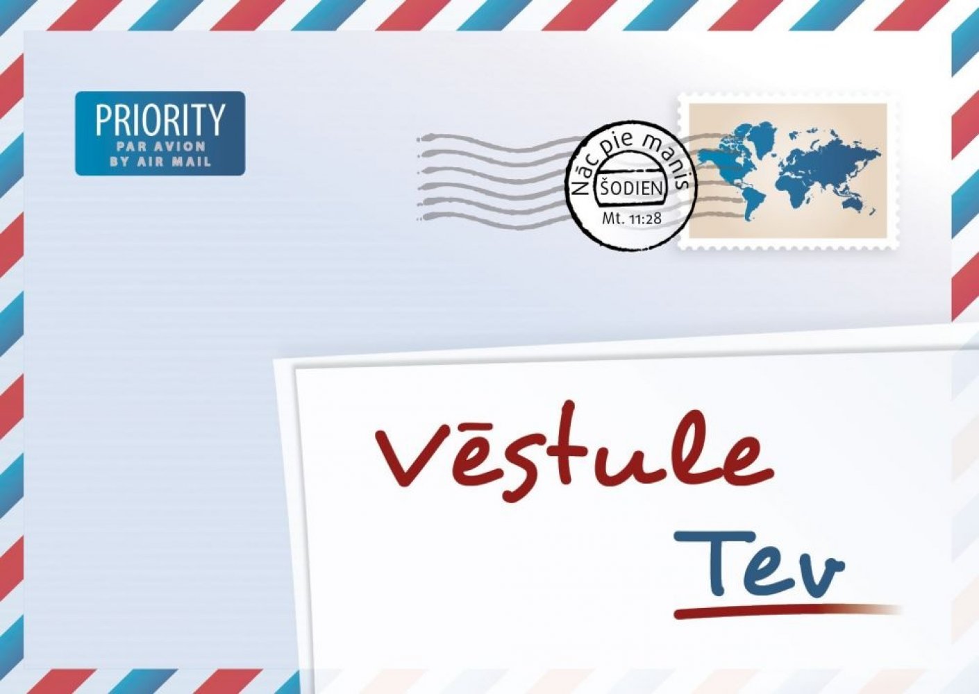 Ein Brief f�r Dich - Lettisch