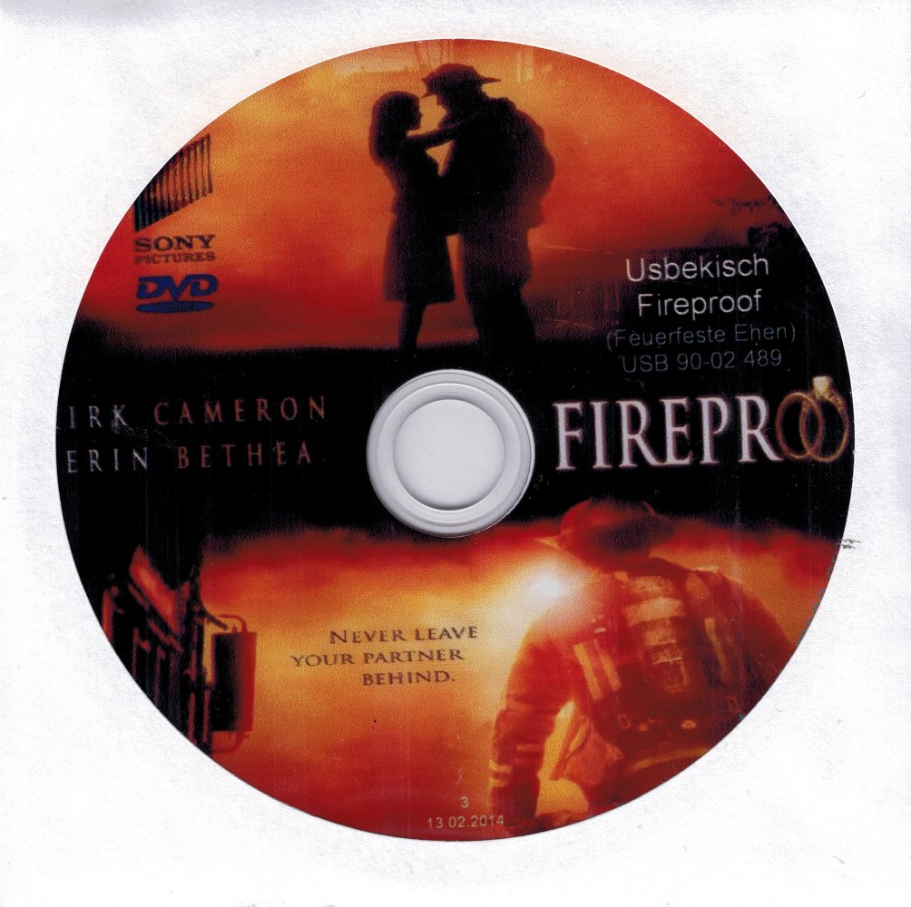 Film (DVD): Fireproof (Feuerfeste Ehen) - Usbekisch
