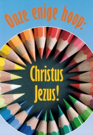 Jesus unsere einzige Chance - Niederl�ndisch