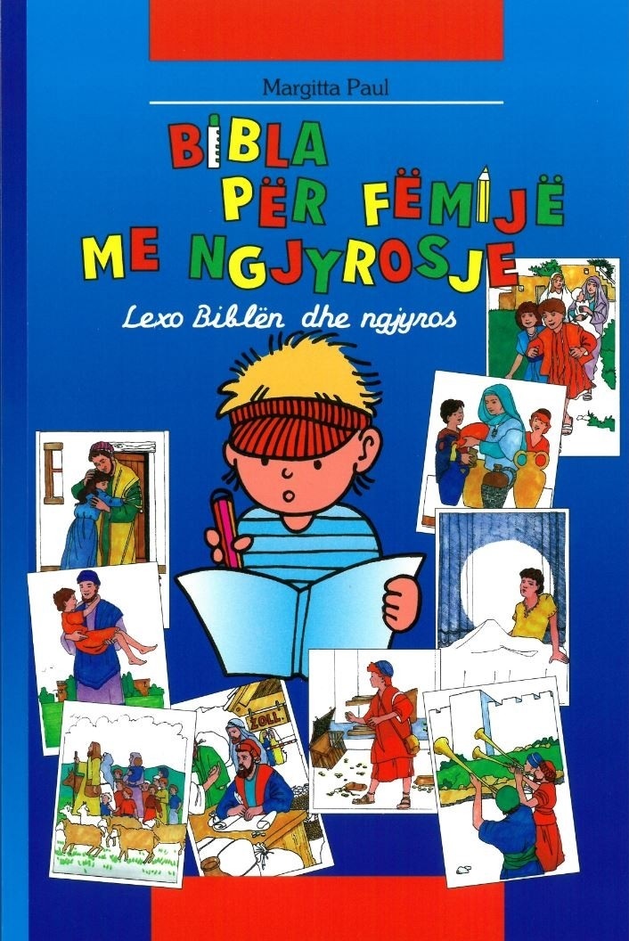 Kinder-Mal-Bibel - Albanisch