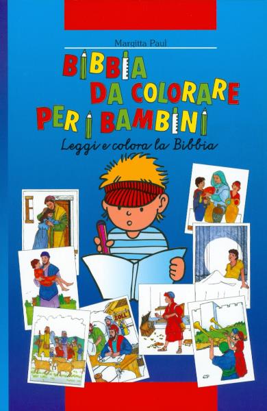 Kinder-Mal-Bibel - Italienisch