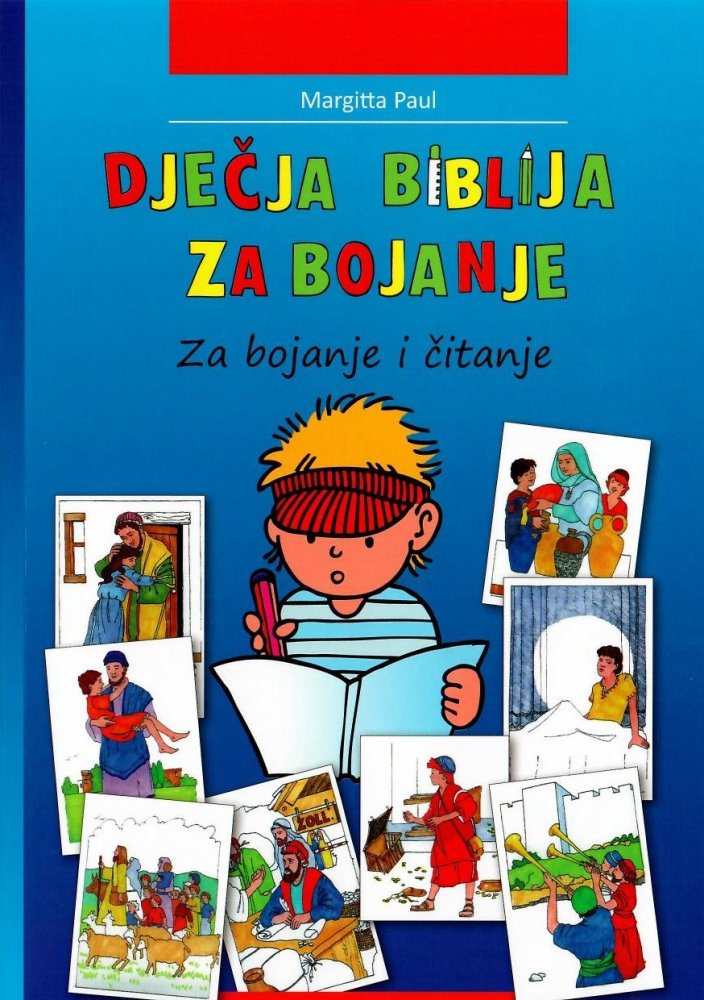 Kinder-Mal-Bibel - Kroatisch
