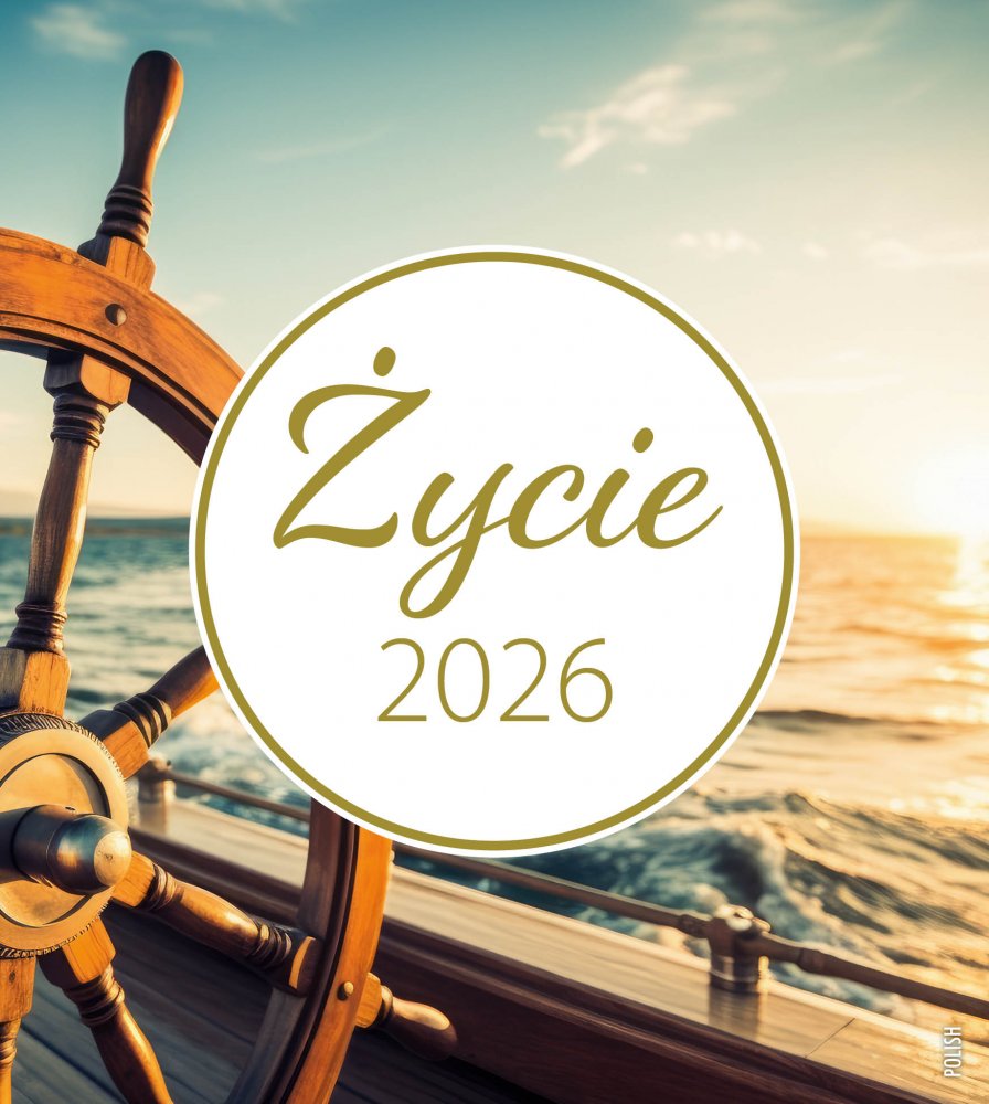 Monatskalender-LEBEN Spruchkartenkalender Zycie - Polnisch