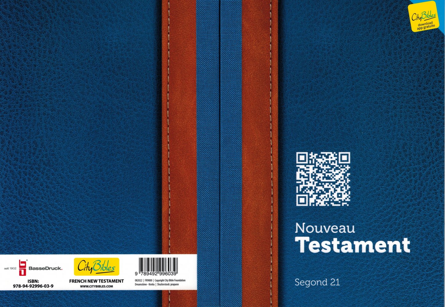 Neues Testament City Bible - Franz�sisch