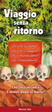 Reise ohne R�ckkehr Traktat - Italienisch