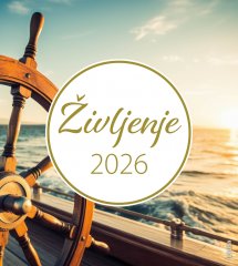 Monatskalender-LEBEN Spruchkartenkalender �ivljenje - Slowenisch