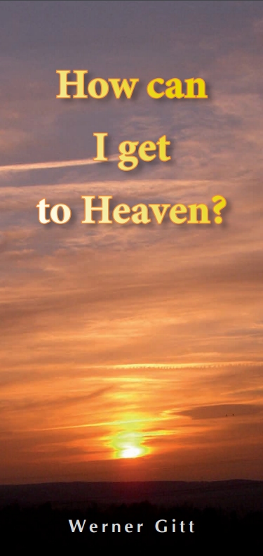 Wie komme ich in den Himmel? - Englisch