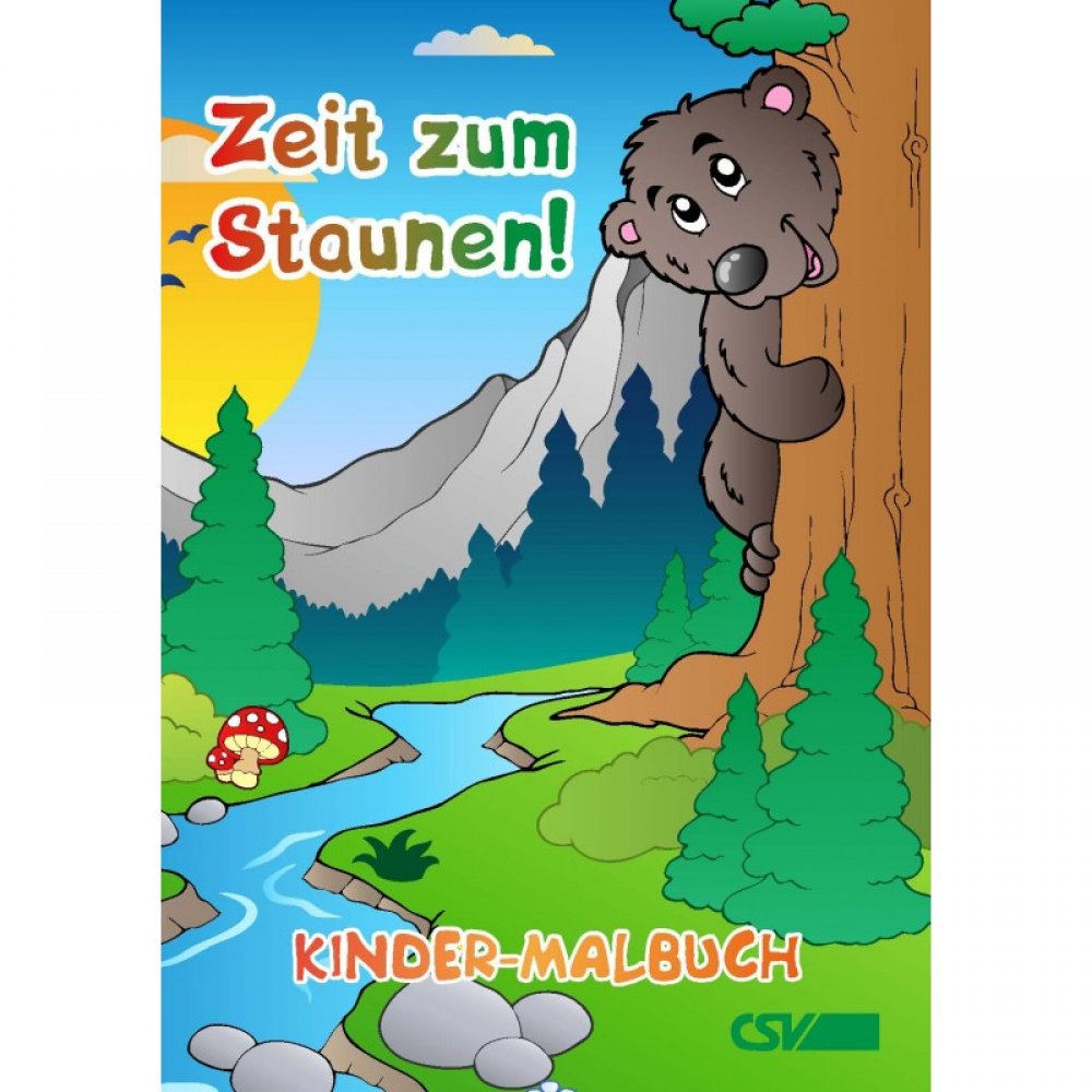 Zeit zum Staunen! Ein Malbuch f�r Kinder z. Thema Sch�pfung - Deutsch